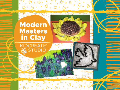 Modern Masters in Clay Camp (7-12 Years)